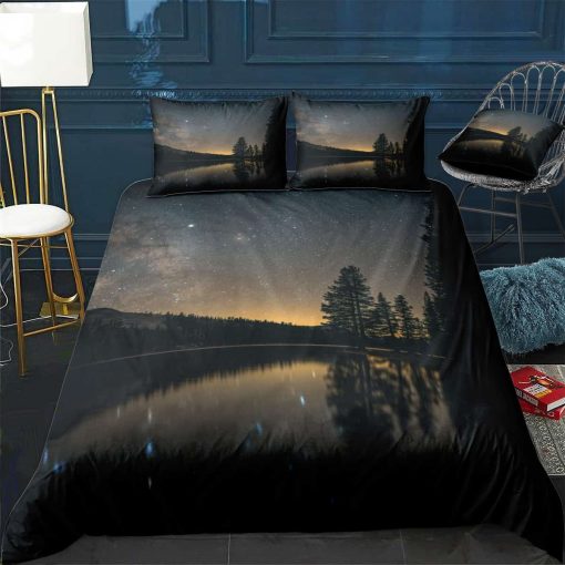 Beautiful Night Sky Bedding Set