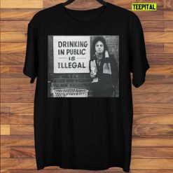 Billy Joel Drink In Public Is Illegal Vintage T-Shirt