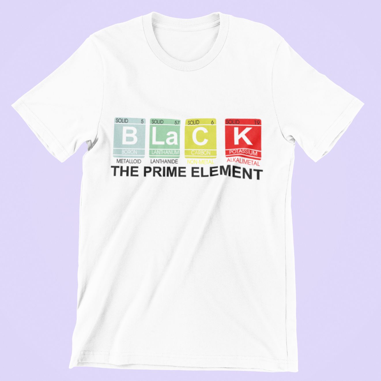Black The Pride Element T-shirt – Black Month Hot Tee
