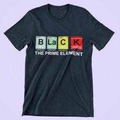 Black The Pride Element T-shirt – Black Month Hot Tee