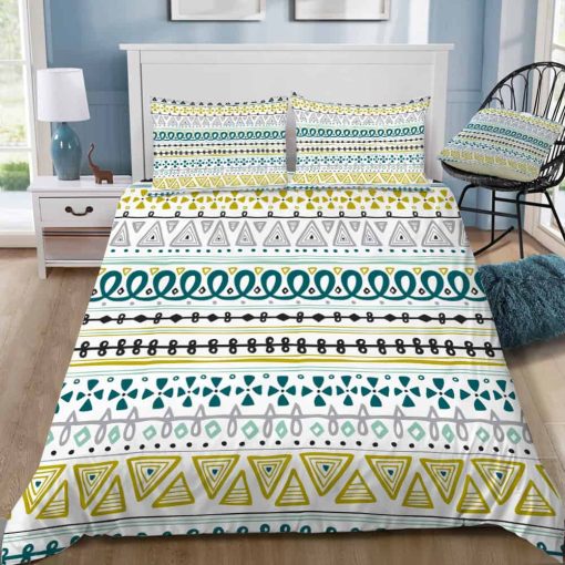 Boho Market Stripe Bedding Set