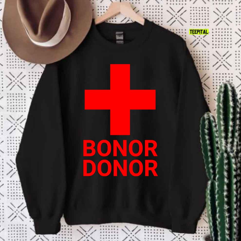bonor donor red cross tshirt mppb034028