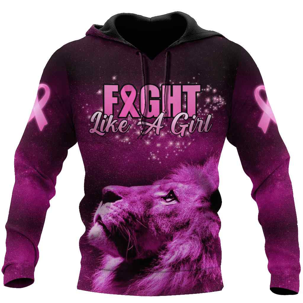 Breast Awearness All Over Print US Unisex Size Hoodie