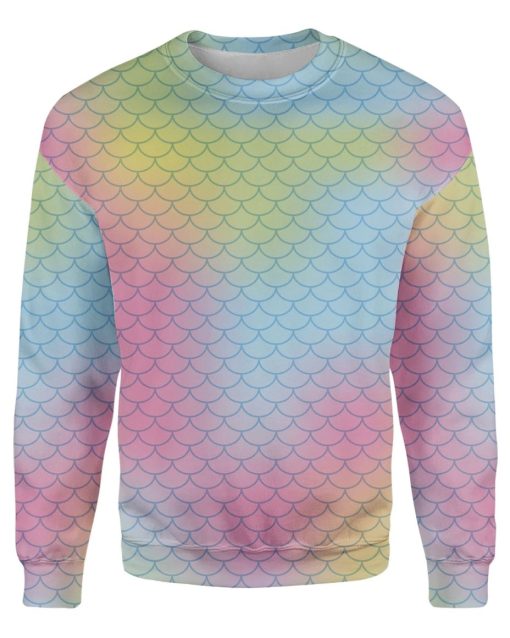 Bright Mermaid Scales 3D Sweater