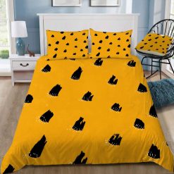 Brush Pattern Leopard Bedding Set