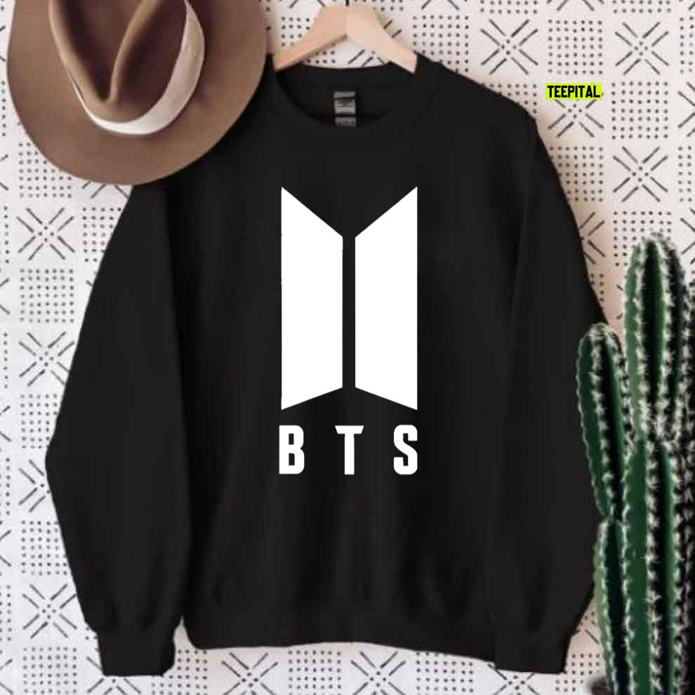 BTS Logo Bangtan Boys Korean Music Group T-Shirt Sweatshirt
