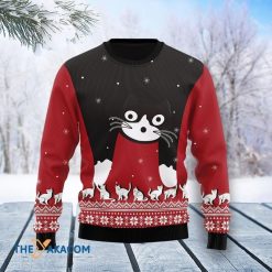 Cat Lovers Weird Cat Awesome Gift For Sweater 3D Christmas