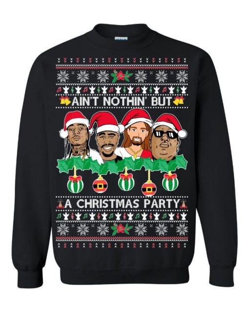 Christmas Party Jesus Ugly Christmas Sweater