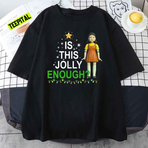 Christmas Squid Game Doll Is This Jolly Enough Sweatshirt