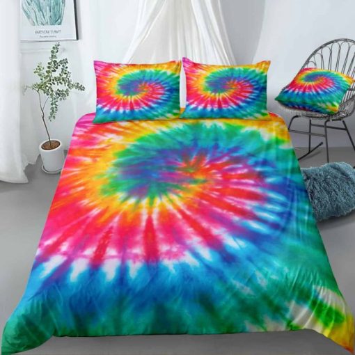 Colorful Whirlpool Bedding Set