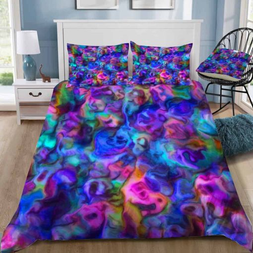 Colour Aquatica Berry Blue Bedding Set