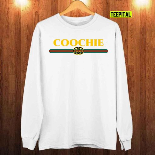 Coochie Guci Funny Logo T-Shirt