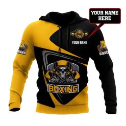 Custom Name Boxing All Over Printed Unisex Hoodie.1