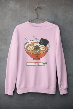 Cute Ramen Sweatshirt – Japanese Famous Dish Sweatshirt – Tasty Noodles Lover Gift