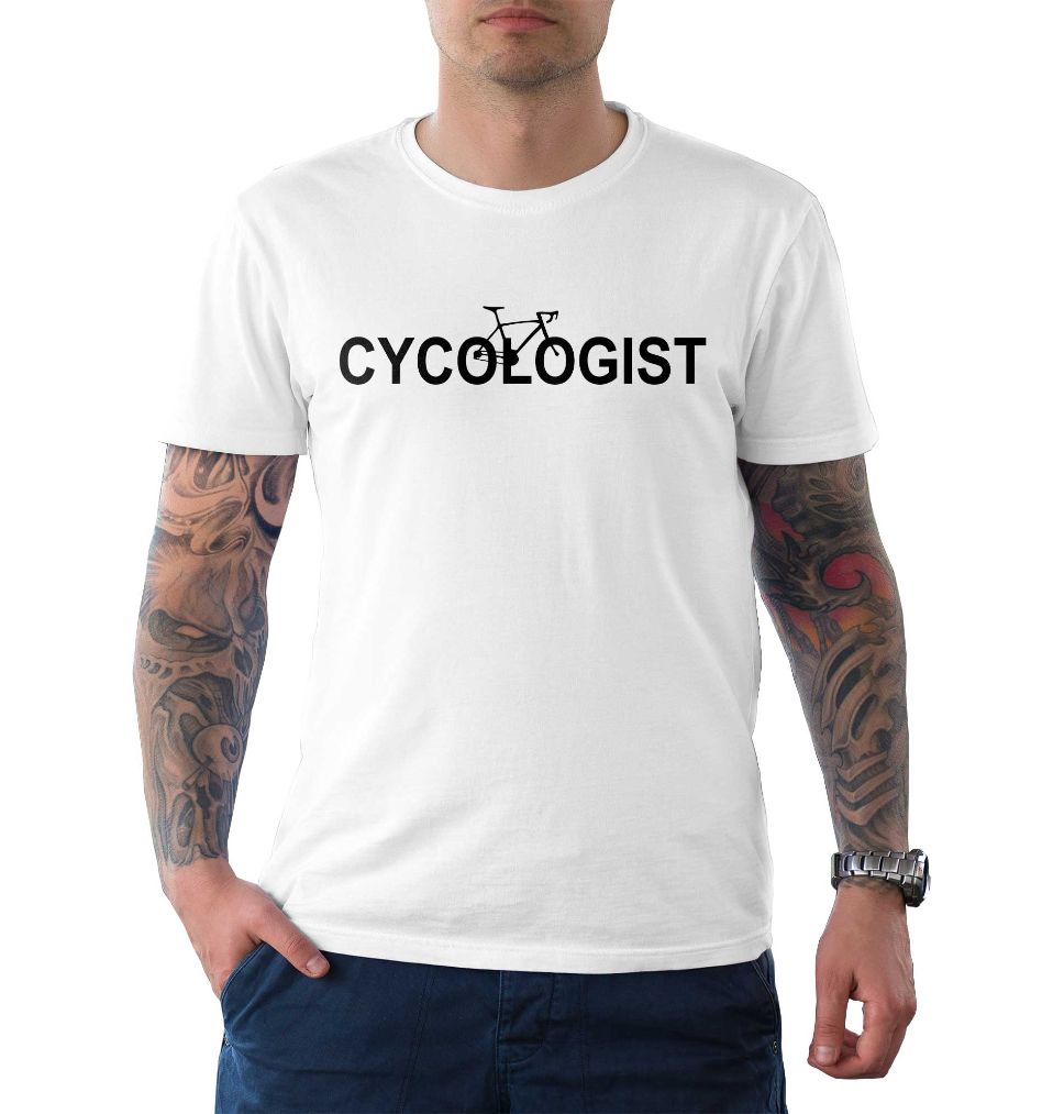 Cycling Cycologist T-Shirt for Bicycle Lover