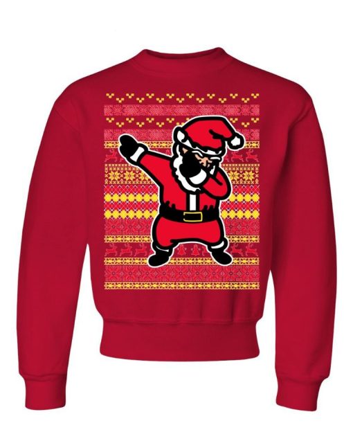 Dabbing Santa Christmas Sweater