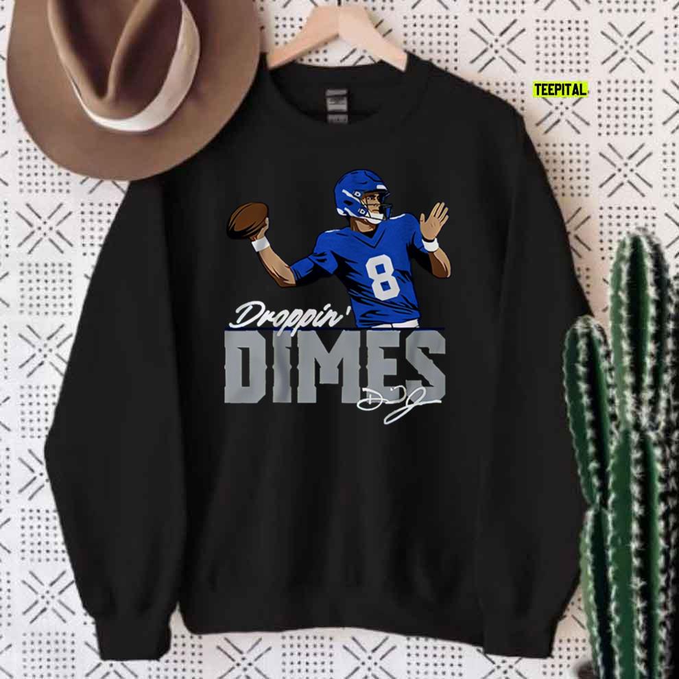 Daniel Jones Dropping Dimes Signature Unisex T-Shirt
