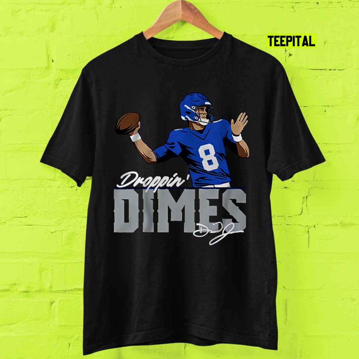 Daniel Jones Dropping Dimes Signature Unisex T-Shirt