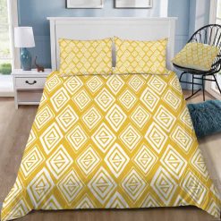 Diamond In The Rough Gold Bedding Set