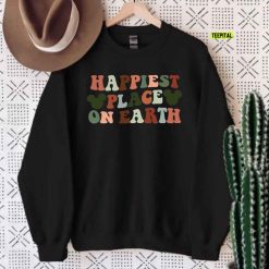 Disneyland Christmas Happiest Place On Earth Sweatshirt