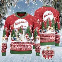 Dog Lovers Great Pyrenees Christmas Is Coming Awesome All Over Printed Sweater