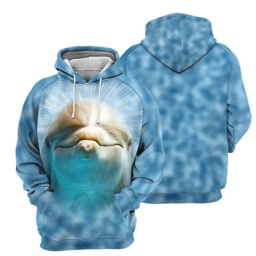 Dolphin All Over Print Unisex Hoodie
