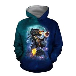 Dragon All Over Printed Unisex Hoodie