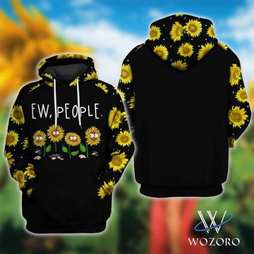 Ew People Hippie Sunflower Hoodie