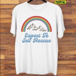 Expect To Self Rescue Rainbow T-Shirt