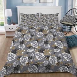 Festive Forest Silver Bedding Set