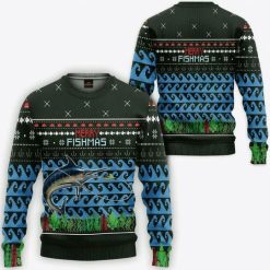 Fishing Time Together 3D Christmas Sweater