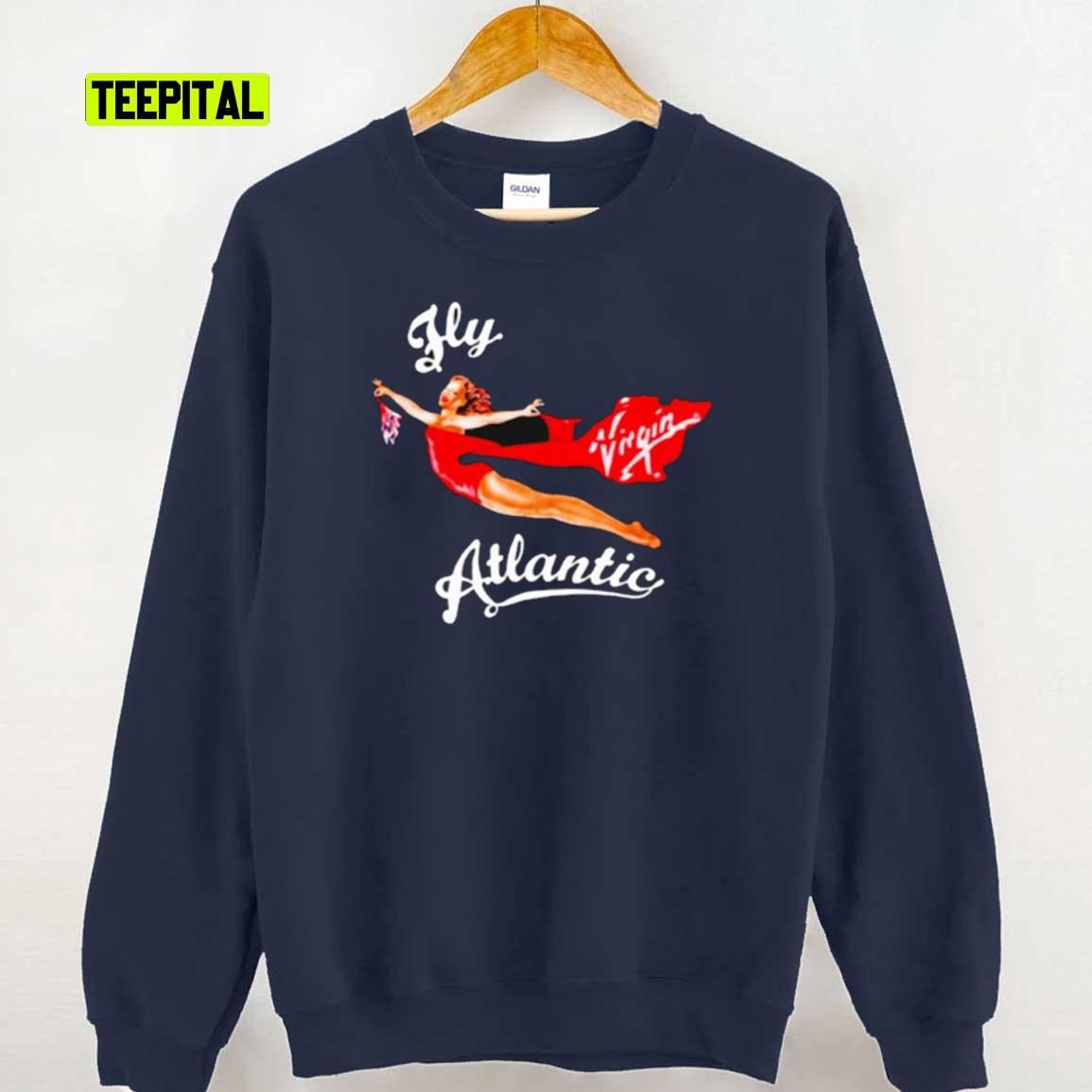 Fly Atlantic Virgin Princess Diana Sweatshirt