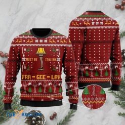 Fra-gee-lay Must Be Italian 3D Christmas Sweater