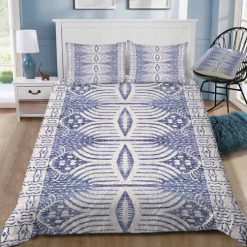 French Linen Tribal Ikat Bedding Set