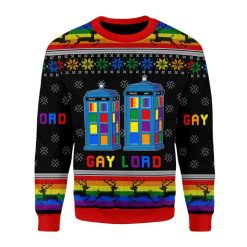 Gay Lord Awesome All Over Printed Christmas Sweater