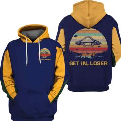 Get In Loser Vintage Camping Hoodie