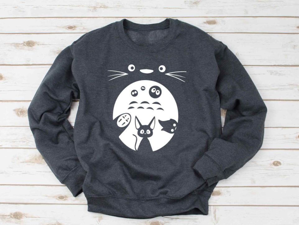 Ghibli Characters Totoro Unisex Sweatshirt