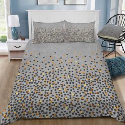 Gray Splash Bedding Set