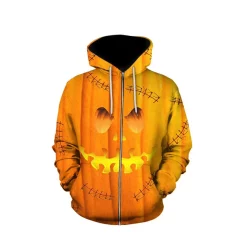 Halloween Is Coming All Over Print Unisex Zip up Hoodie