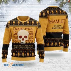 Hamlet William Shakespeare Awesome Christmas 3D Sweater