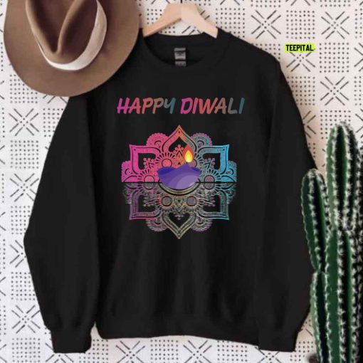 Happy Diwali Day Indian Culture Lights Festivity T-Shirt