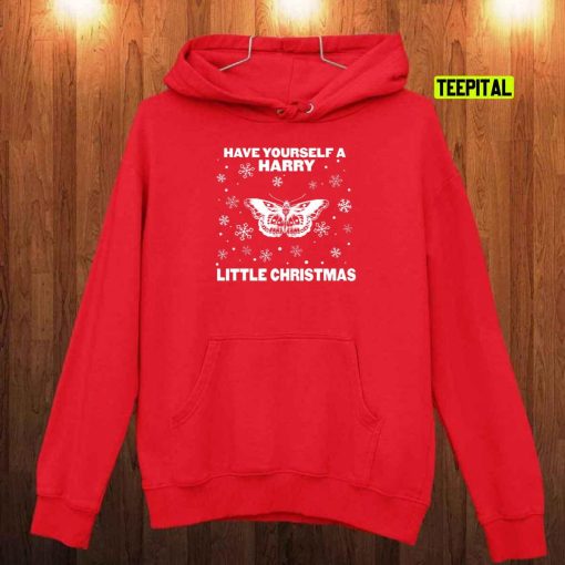Harry Styles Butterfly TPWK Ugly Little Christmas Sweatshirt