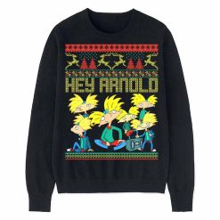 Hey Arnold Ugly Christmas Sweatshirt