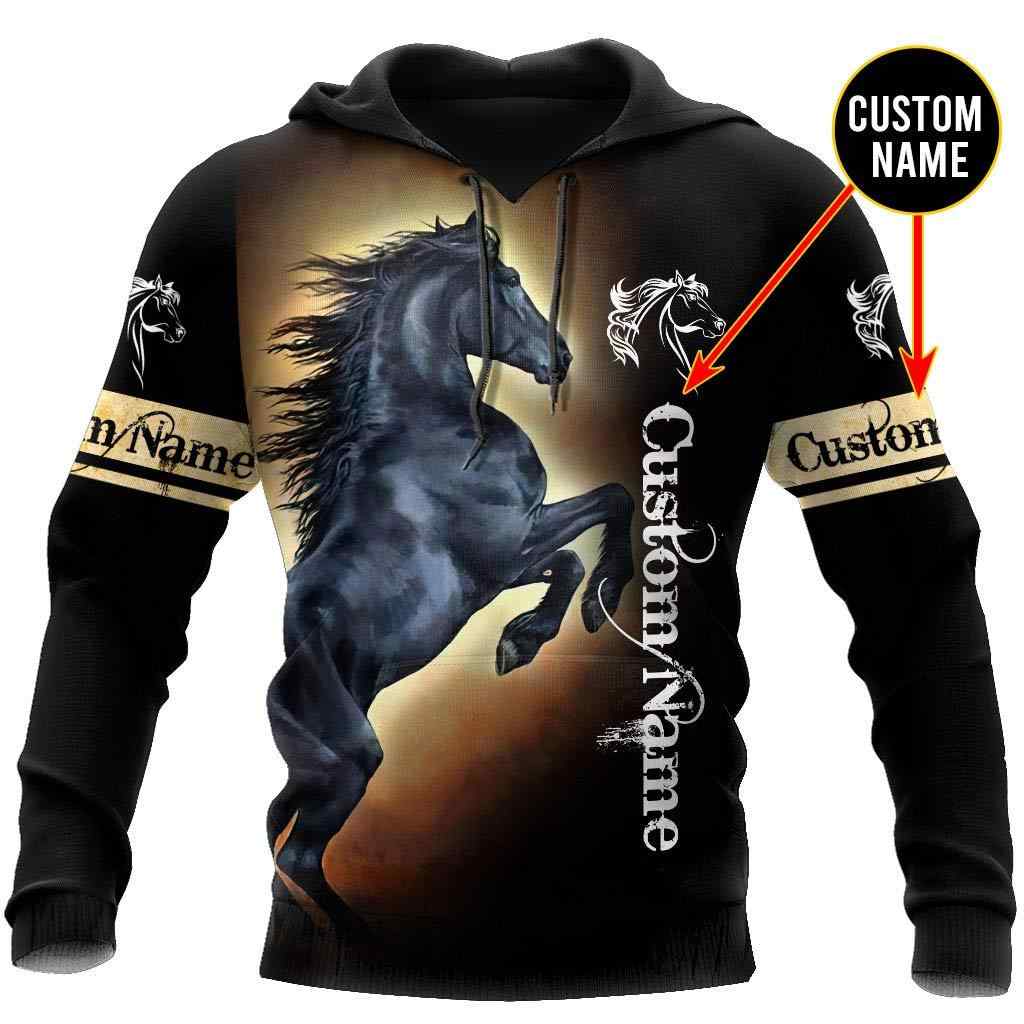Horse Hoodie All Over Printed