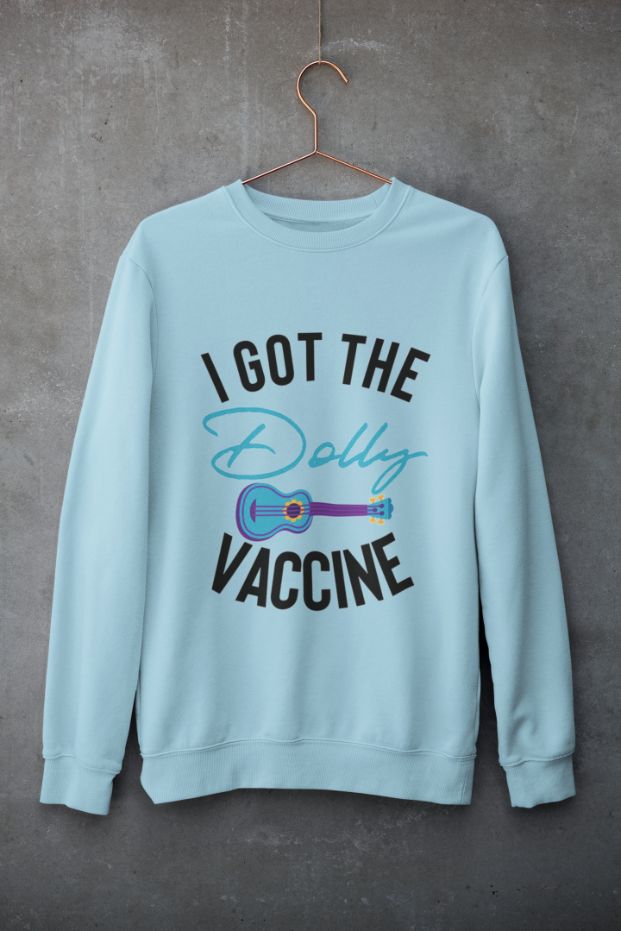 I Got The Dolly Vaccine Covid T-Shirt I Got The Shot Pfizer