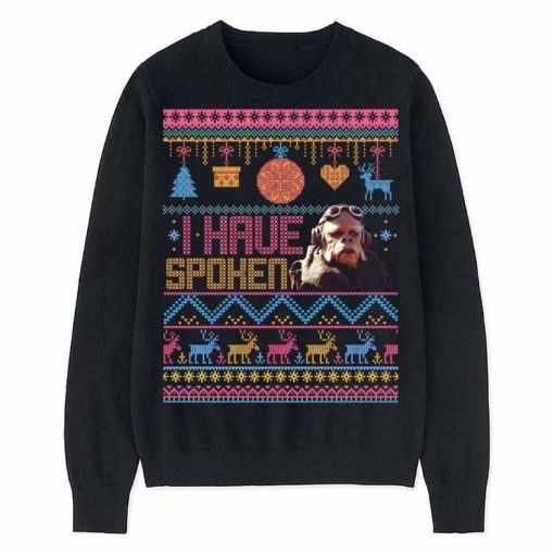 I Have spoken Cool Star Wars Ugly Christmas Sweatshirt