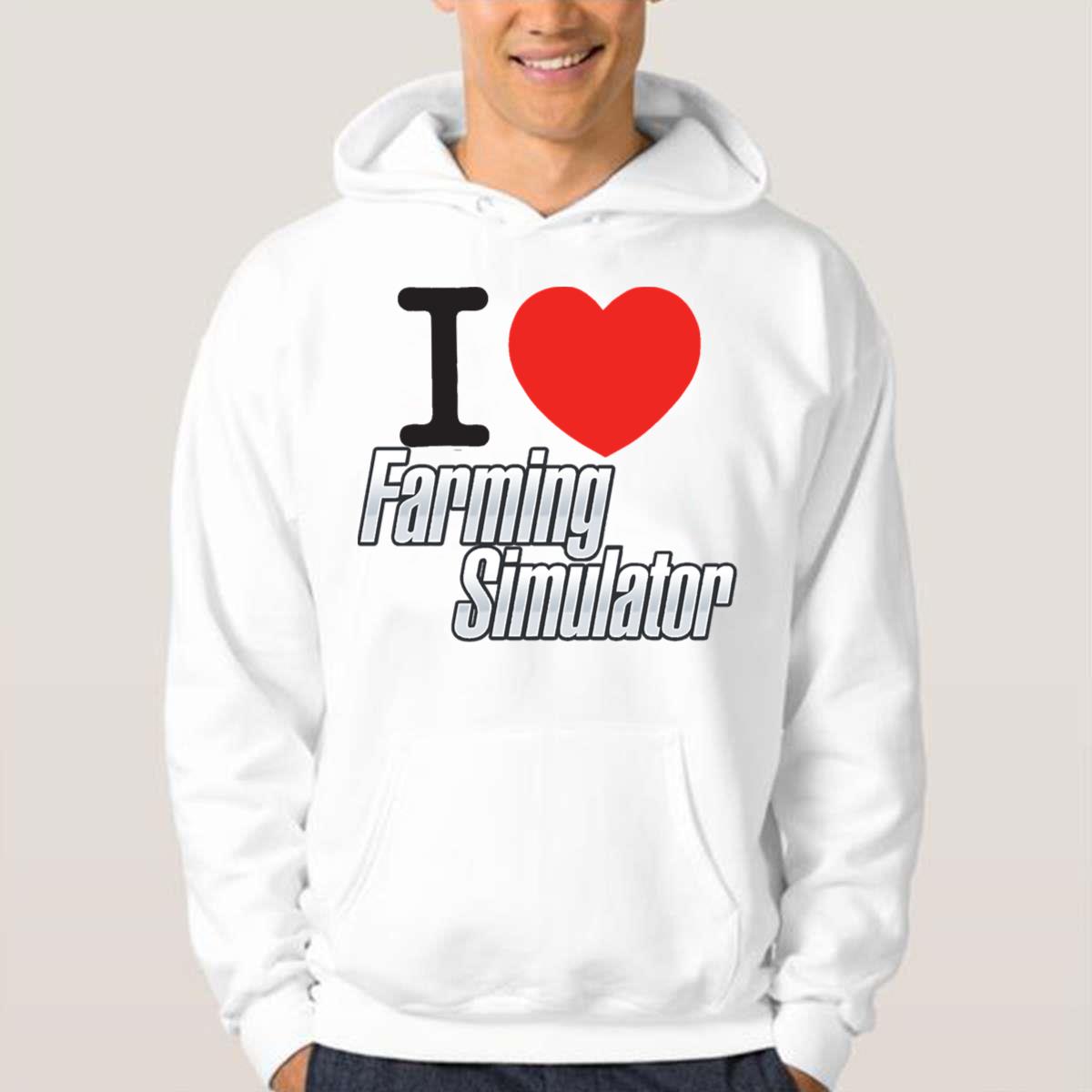 I Love Farming Simulator Unisex T-Shirt