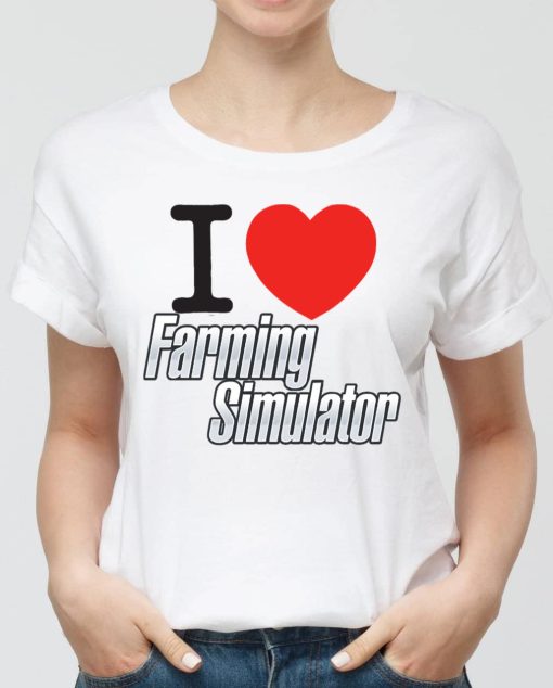 I Love Farming Simulator Unisex T-Shirt