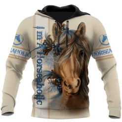 I’m A Horseaholic All Over Printed Hoodie