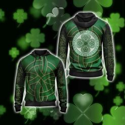 Irish Patrick Day All Over Printed Hoodie